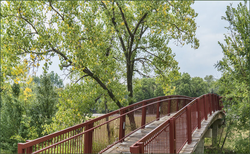 MARK ART Bridge to Parking Area