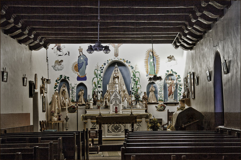Pueblo Church Interior