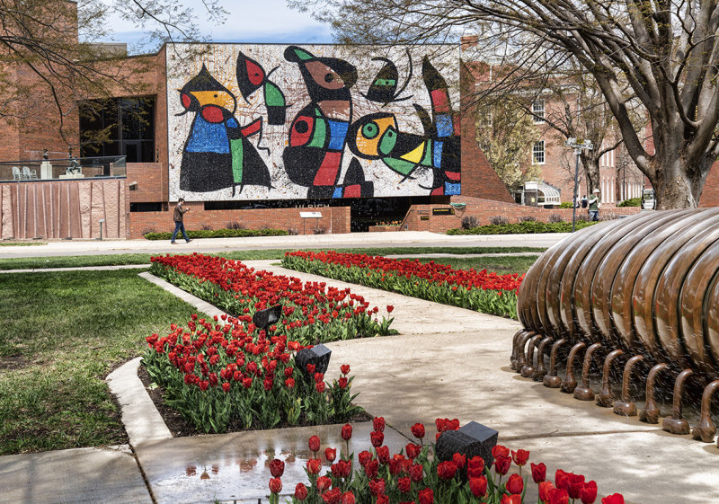 Miro Mosaic and Otterness Millipede