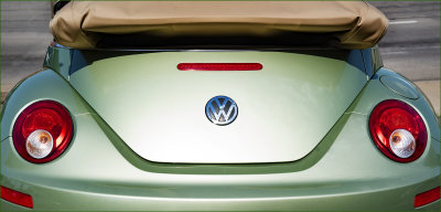 VW Convertible's Rear End