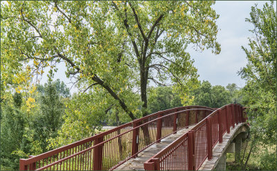 MARK ART Bridge to Parking Area