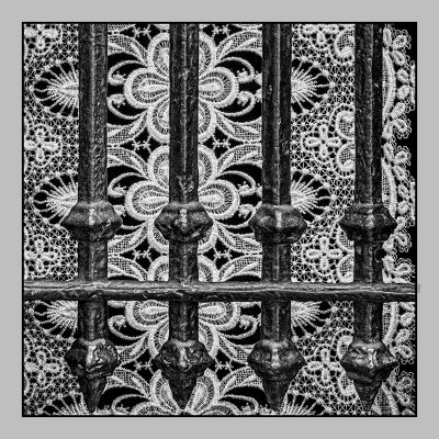 Iron Bars and  Lace