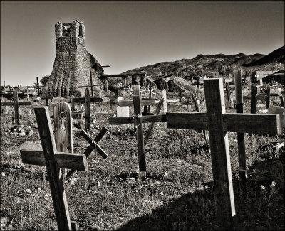 Pueblo Cemetery, Taos