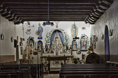 Pueblo Church Interior