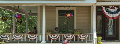 A comfortable porch