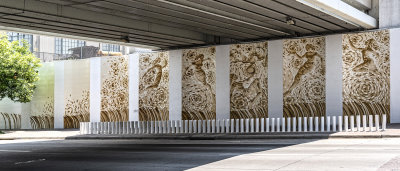 Completed Decoration of the Underpass