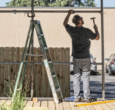 Hammering It In Place