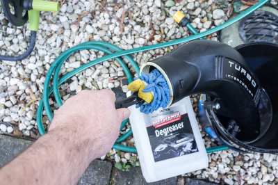 Intake cleaning