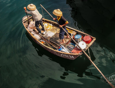 Typhoon Shelter fishermen, Hong Kong