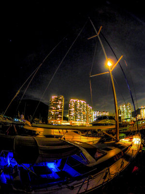 Sailing Yacht, Aberdeen Typhoon Shelter, Hong Kong