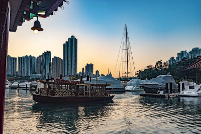 Ferry to Jumbo Floating Restaurant, Hong Kong Island South