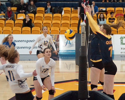 Queen's vs Lakehead W-Volleyball 02-12-17