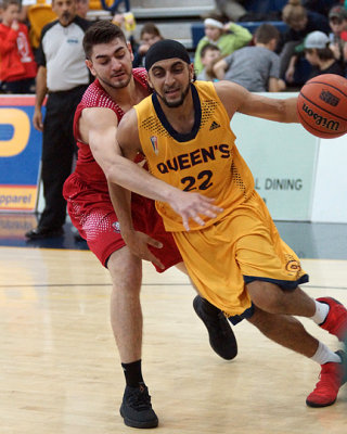 Queen's vs York M-Basketball 11-29-17