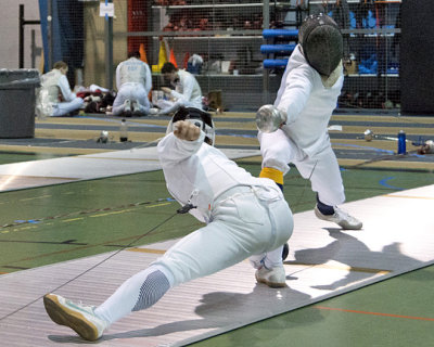 Queen's vs OUA M-Fencing 02-03-18