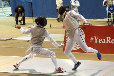 Queen's vs OUA MFencing Team Gold  Foil 02-04-18 W
