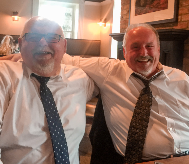 Brother David and I