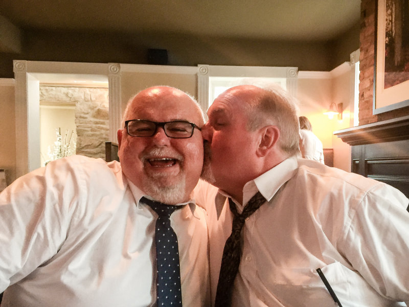 Brother David and I