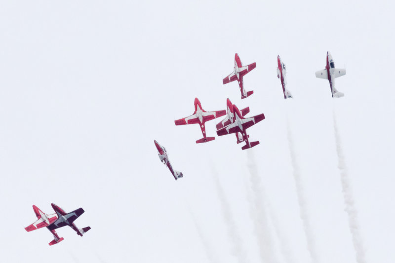 Snow Birds - Barrie Airshow