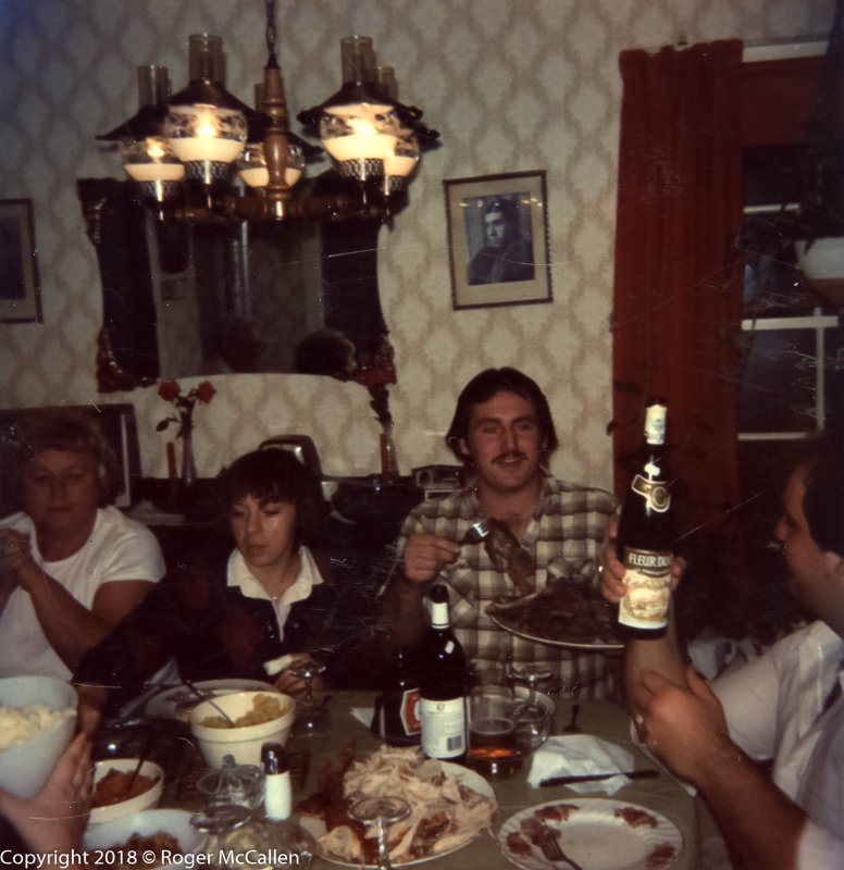 Dinner at Grandpa and Grandmas