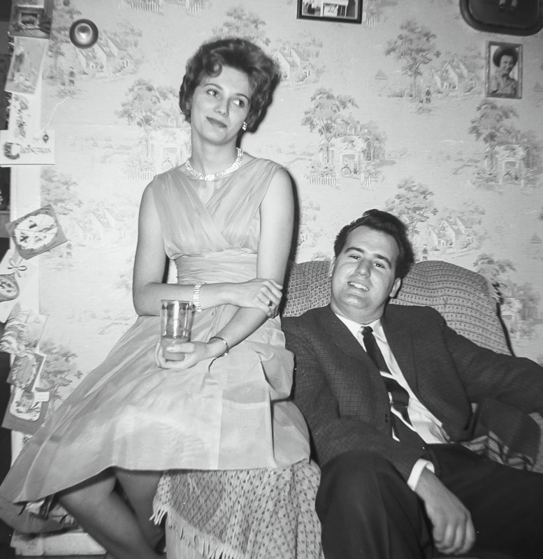 Cathy Swanson and Uncle Jack Merry