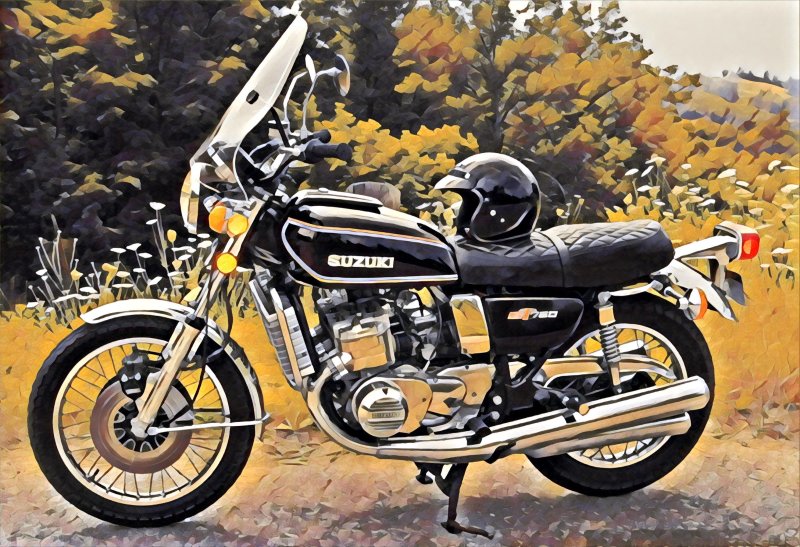 My old 1977 GT-750B