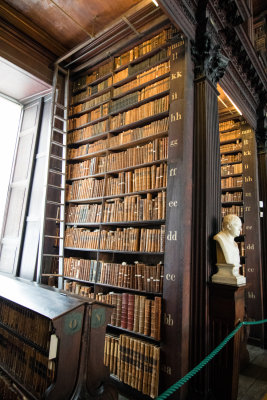 Library at Trinity College in Dublin Ireland...Incredible