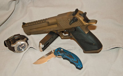 Desert Eagle and Benchmade