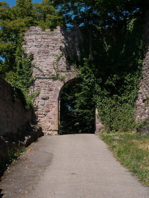Entrance to Yburg Castle