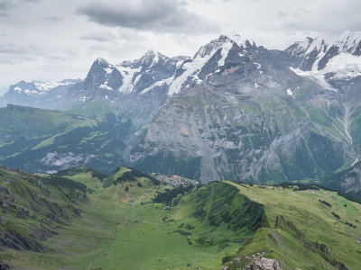 From the Schilthorn
