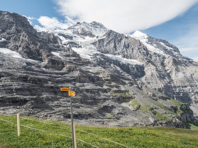  From the train to Kleine Scheidegg