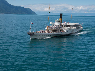 One of the Lake Geneva ferries