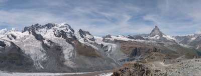 Panorama from the Gornergrat