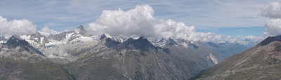 Panorama from the Gornergrat