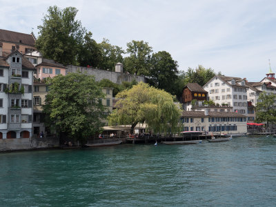  Lindenhof Park across the Limmat