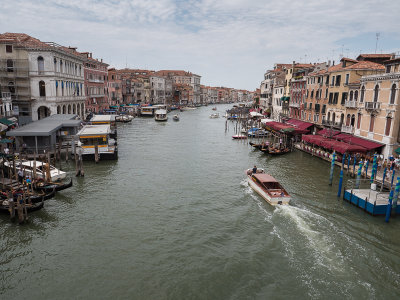 Grand Canal from the Rialto Bridge