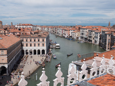 Grand Canal from the top of T Fondaco 