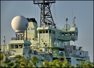 Woods Hole -- research ship, detail