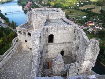 SK - Strecno castle with river Vh... 9/2015