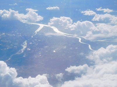 We're flying over Avignon ... 6/2017