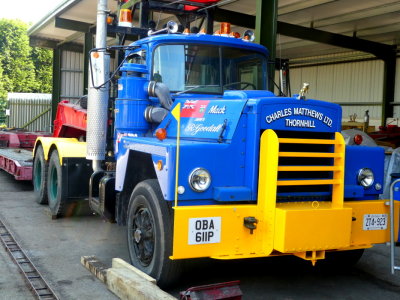 CHARLES MATTHEWS of Thornhill MACK (OBA 611P) @ Statfold Barn, Tamworth