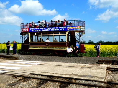 BURTON & ASHBY LIGHT RAILWAY Tram 14 @ Statfold Barn, Tamworth