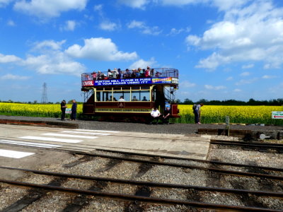BURTON & ASHBY LIGHT RAILWAY Tram 14 @ Statfold Barn, Tamworth