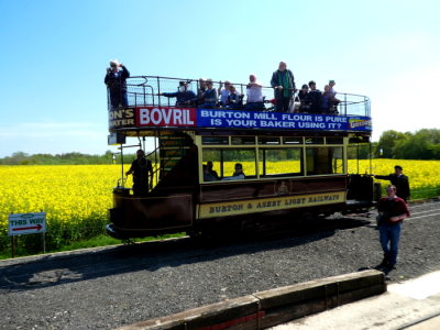 BURTON & ASHBY LIGHT RAILWAY Tram 14 @ Statfold Barn, Tamworth