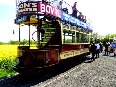 BURTON & ASHBY LIGHT RAILWAY Tram 14 @ Statfold Barn, Tamworth