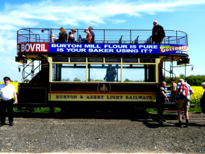BURTON & ASHBY LIGHT RAILWAY Tram 14 @ Statfold Barn, Tamworth