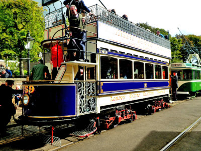London United 159 (1901) @ Crich Tram Day