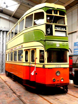 Glasgow 1282 (1940) @ Crich Tram Day