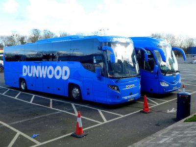 DUNWOOD of Dudley (YN66 WSD) @ M5S Strensham Services