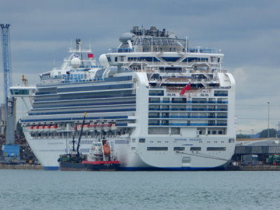 SAPHIRE PRINCESS (2004) @ Southampton