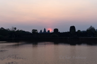 Rising Sun at Angkor Wat